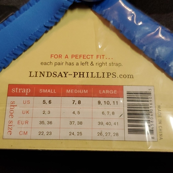 Lindsay Phillips Blue SwitchFlops - Picture 3 of 3